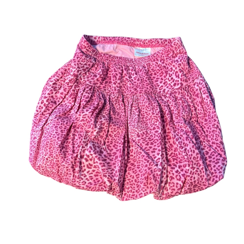 Hanna Andersson Pink Leopard Skirt